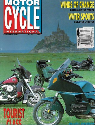 MOTORCYCLE INTERNATIONAL 1992 SEPT -